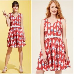 Modcloth ice-pops print dress